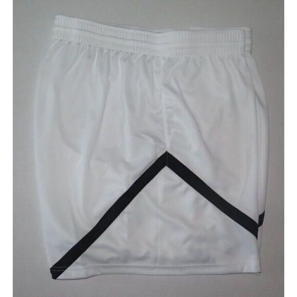 Nike CQ4357 106 Women's Plus Sz XXL White/Black Basketball Shorts - Picture 4 of 4